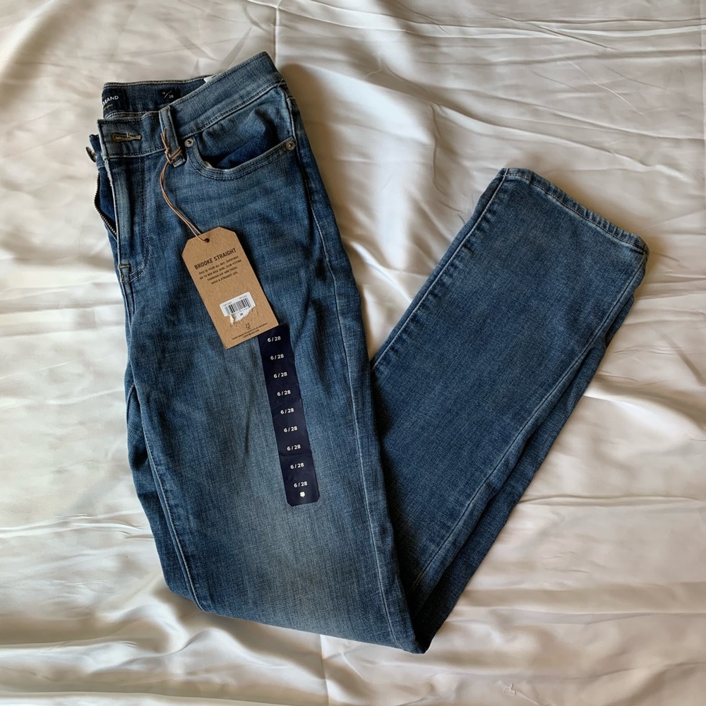 NWT LUCKY BRAND | BROOKE STRAIGHT JEANS SIZE 6/28